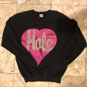 Hole Crewneck Sweatshirt